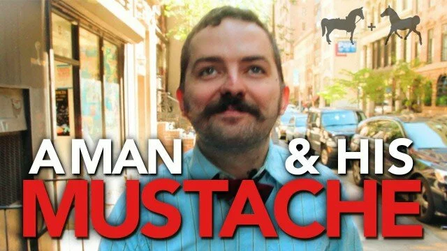 A Man and His Mustache: a SKETCH by UCB’s Horse + Horse