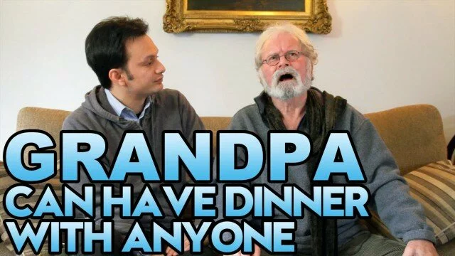 Grandpa Can Have Dinner With Anyone: a SKETCH by UCB’s Horse + Horse