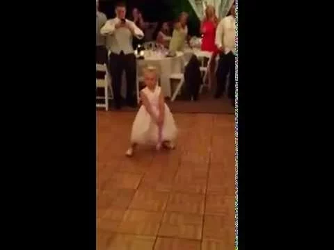 Little Girl Dancing At Wedding Goes Viral!