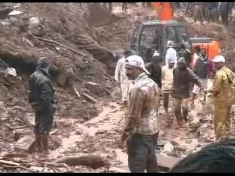 Pune village landslide: Rescue efforts on