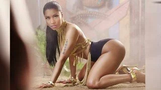Nicki Minaj Jungle TWERKING in Anaconda Music Video Sneak Peek!