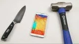 Samsung Galaxy Note 3 Hammer & Knife Test